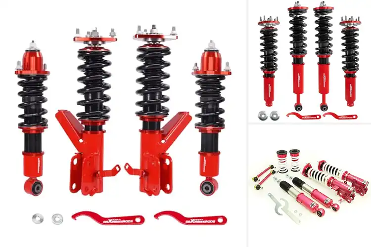 Detailed view of Best Adjustable Damping Coilovers: Elevate Your Ride