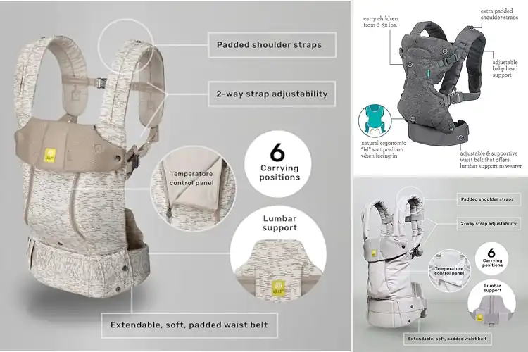 Detailed view of Best All-Season Baby Carriers