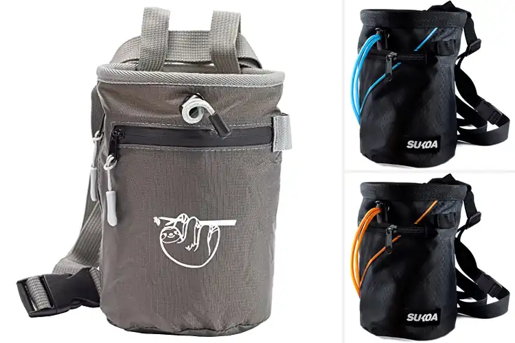 Detailed view of Best Bouldering Chalk Bags for Ultimate Grip & Dry Hands