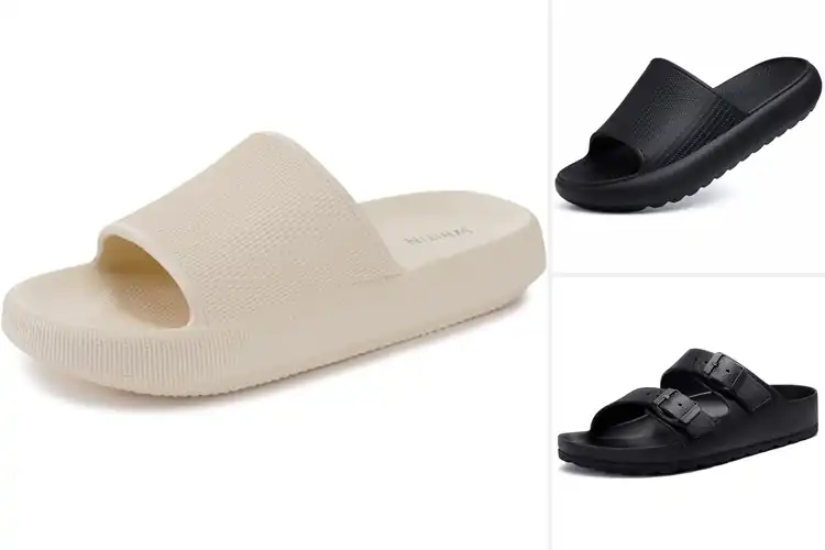 Detailed view of Best Casual Slide Sandals