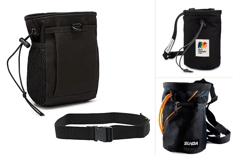 Detailed view of Best Chalk Bags With Quick-Clip Belt