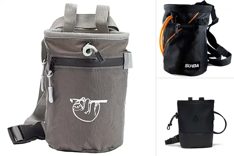 Detailed view of Best Chalk Bags With Zippered Pockets