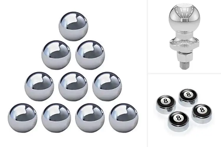 Detailed view of Best Chrome Plated Ball