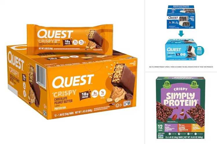 Detailed view of Best Crunchy Protein Bars