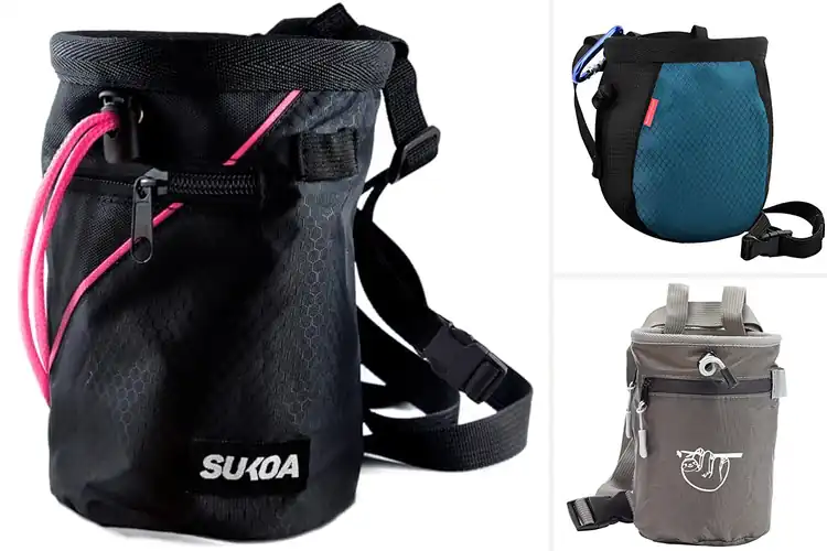 Detailed view of Best Drawstring Chalk Bags