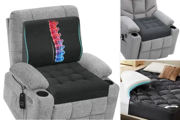 Detailed view of Best Dual Layer Support Cushions