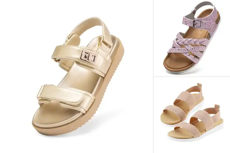 Detailed view of Best Girls Sandals For Casual Wear