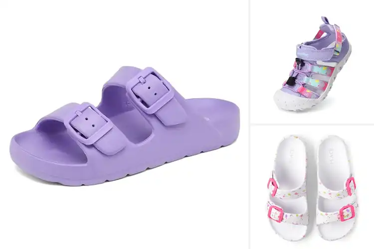 Detailed view of Best Girls Sandals: Comfort, Style, & Safety for Happy Feet