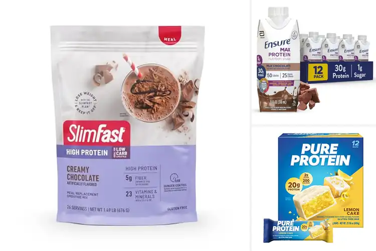 Detailed view of Best High Protein Meal Replacements