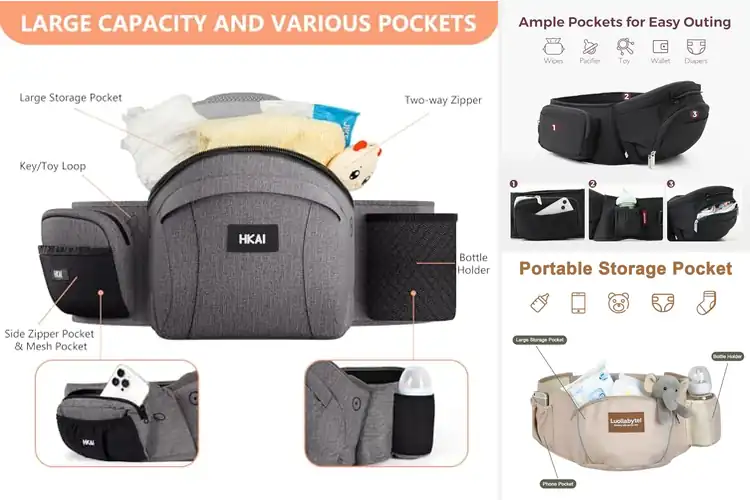 Detailed view of Best Hip Seat Baby Carriers