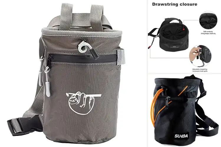 Detailed view of Best Outdoor Climbing Chalk Bags