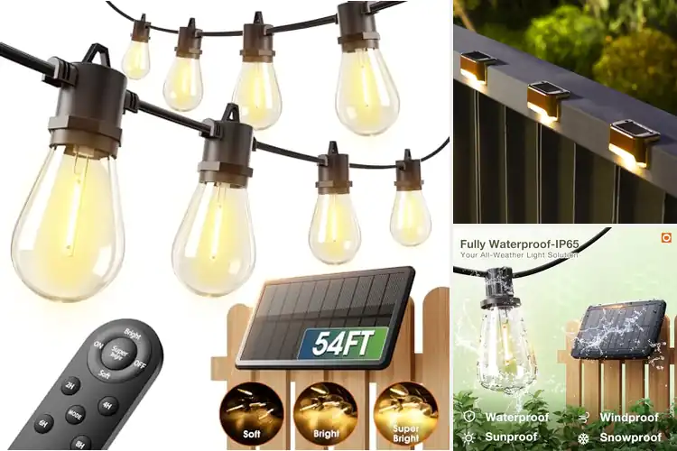 Detailed view of Best Patio Solar Lights
