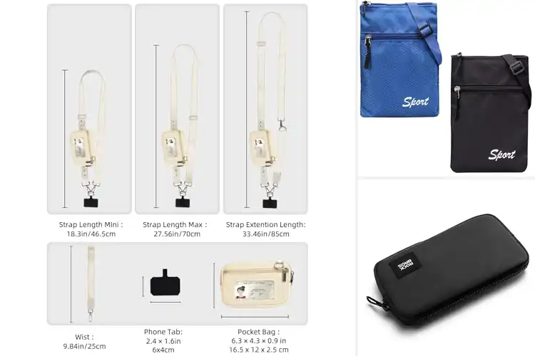 Detailed view of Best Phone Wallet Keys Pouches