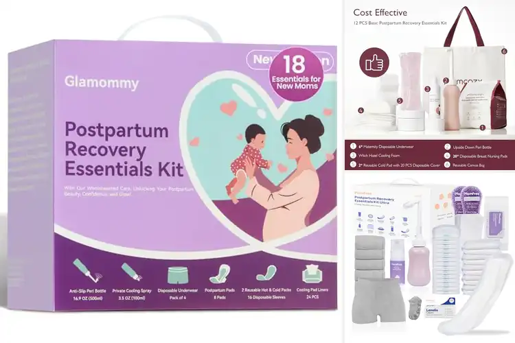 Detailed view of Best Postpartum Recovery Kit