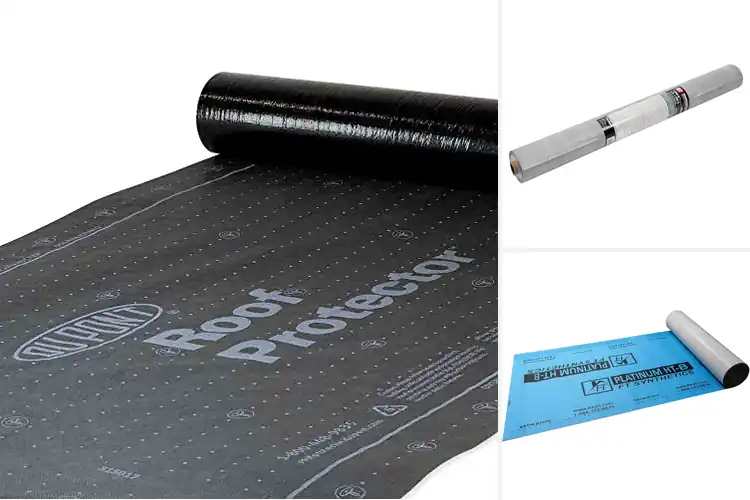 Detailed view of Best Protective Roofing Underlayment