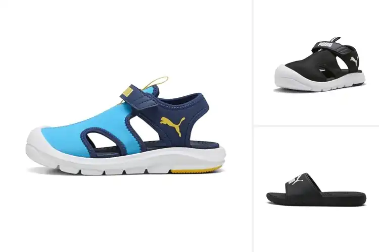 Detailed view of Best PUMA Kids Sandals