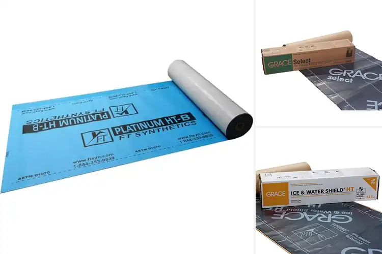 Detailed view of Best Self Adhering Roof Underlayment