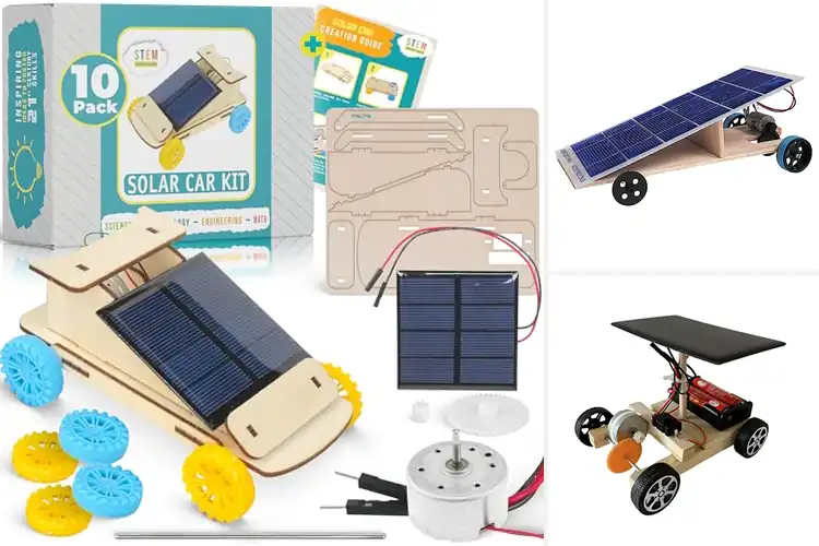 Detailed view of Best Solar Car Kits: Fun & Easy Renewable Energy