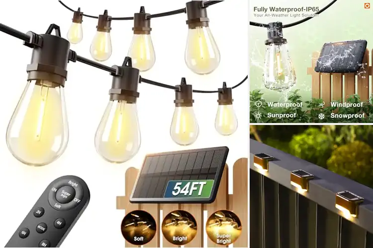 Detailed view of Best Solar Patio Lights: Magical Garden Glow