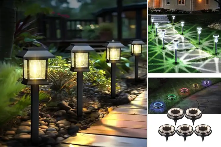 Detailed view of Best Solar Yard Lights
