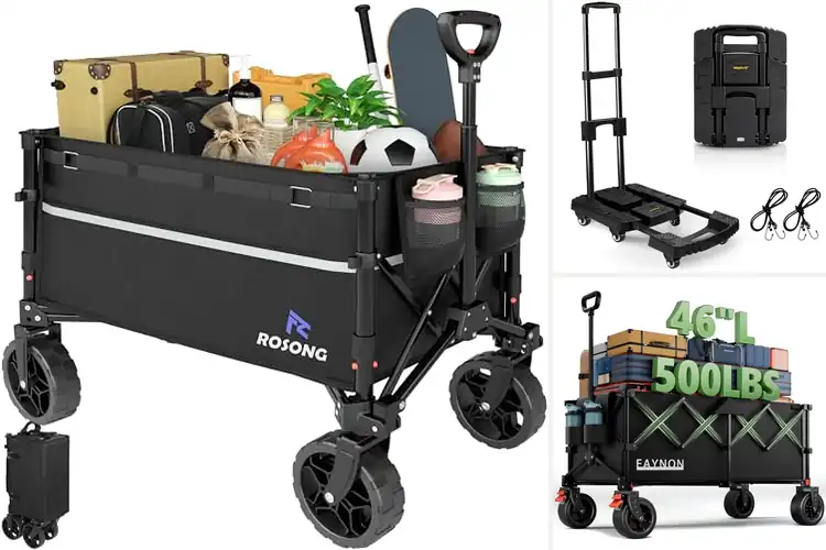 Detailed view of Best Transport Carts: 10 Easy Hauling Solutions