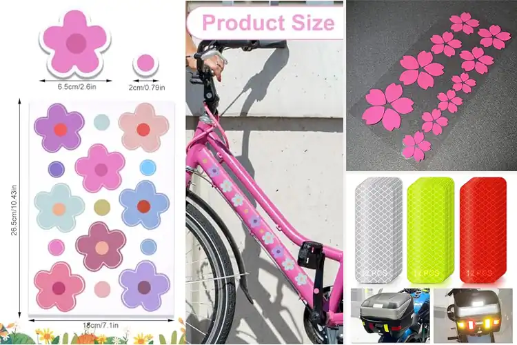 Detailed view of Best Waterproof Bike Stickers