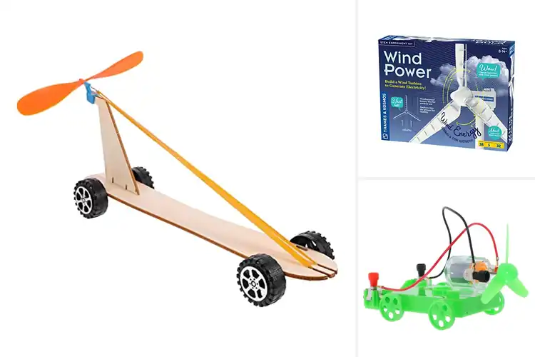 Detailed view of Best Wind Powered Car Kits: 8 Top Picks for Fun Learning